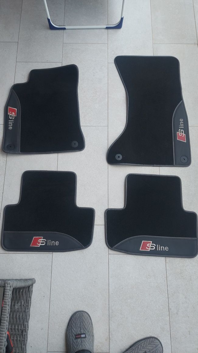 Set de covorase originale Audi A5 A4 S//LINE ca si noi made in Italy