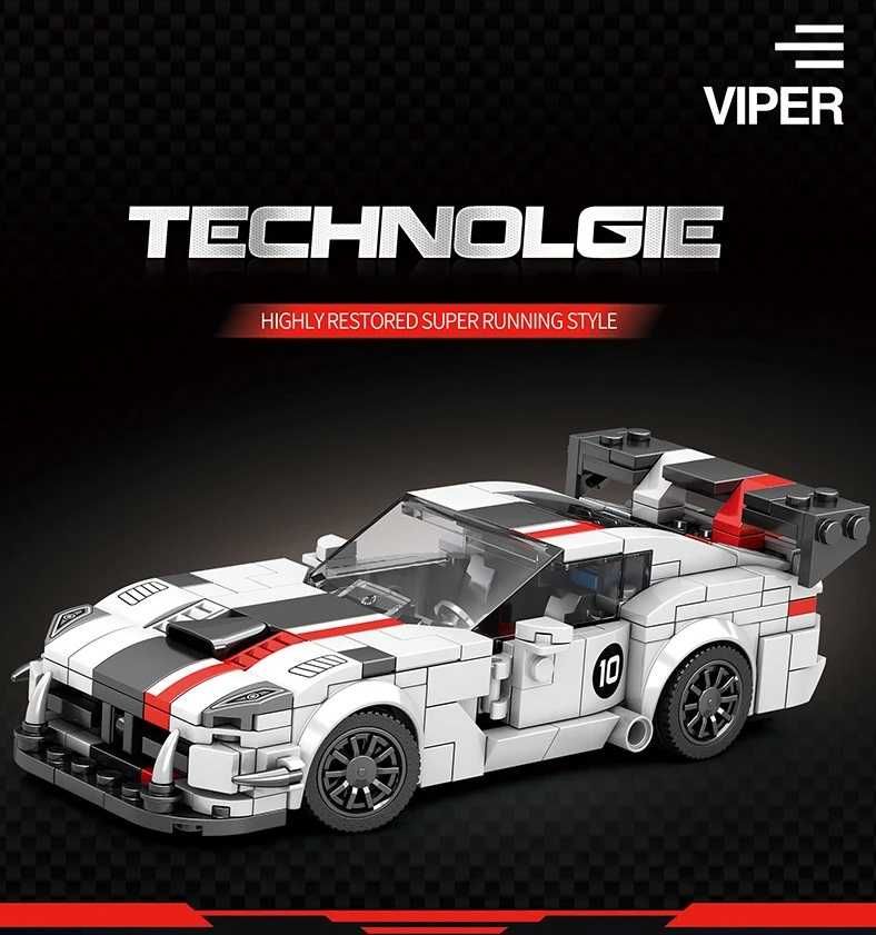 Joc tip Lego Technologie Dodge Viper Reobrix 419 piese