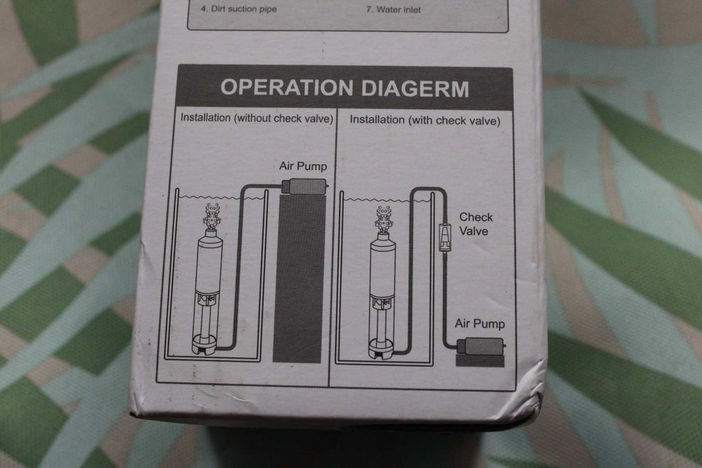 Филтър за аквариум, подходящ за рибки, водни костенурки, 26 см.