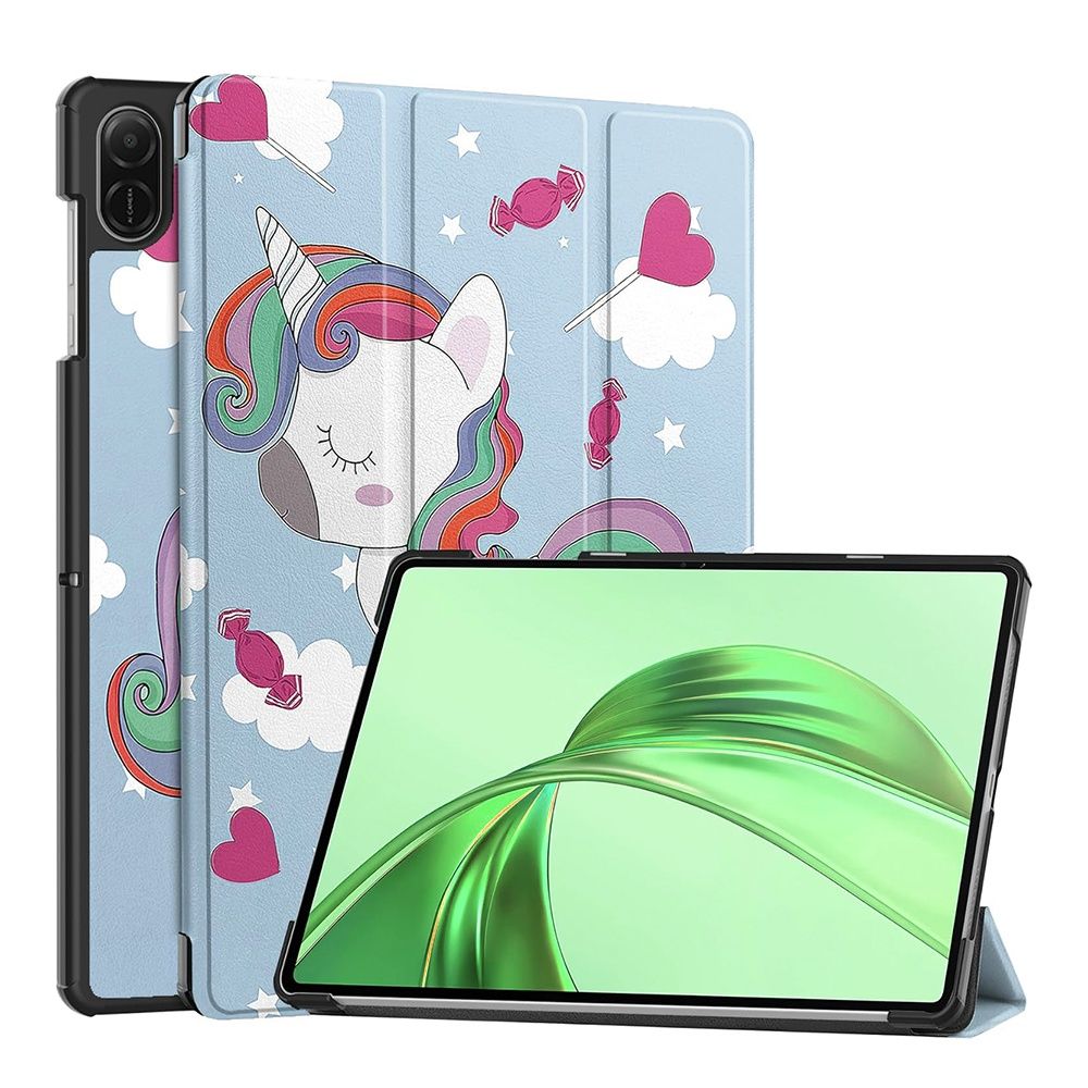 Honor Pad X8a 11" 2024 / Кожен смарт кейс калъф за таблет