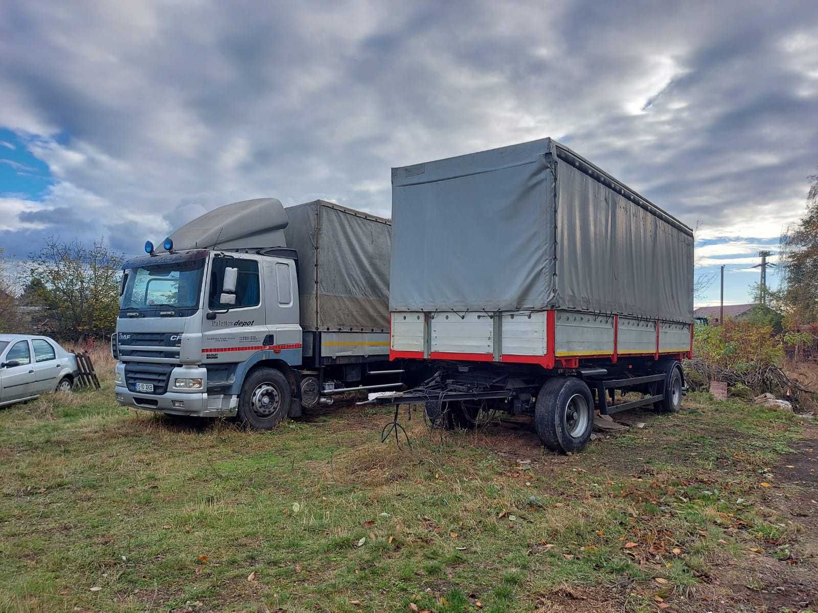 vand camion DAF si remorca KRONE