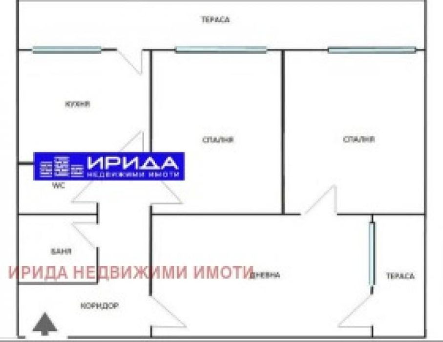 Продава се Тристаен апартамент в София, Дианабад - 84 кв.м за 2048 €/кв.м - Снимка #1