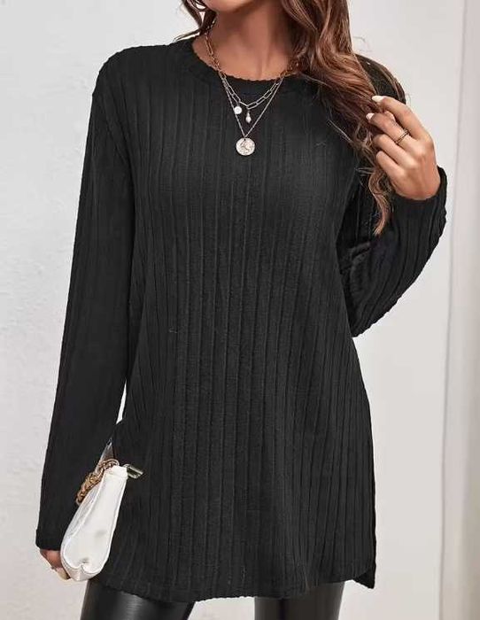 PLUS SIZE За МАКСИ дами 3ХЛ  Черна нова туника - мека лека.