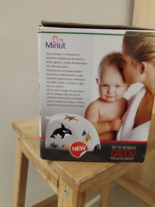 Nebulizator cu compresor pentru aerosoli Minut