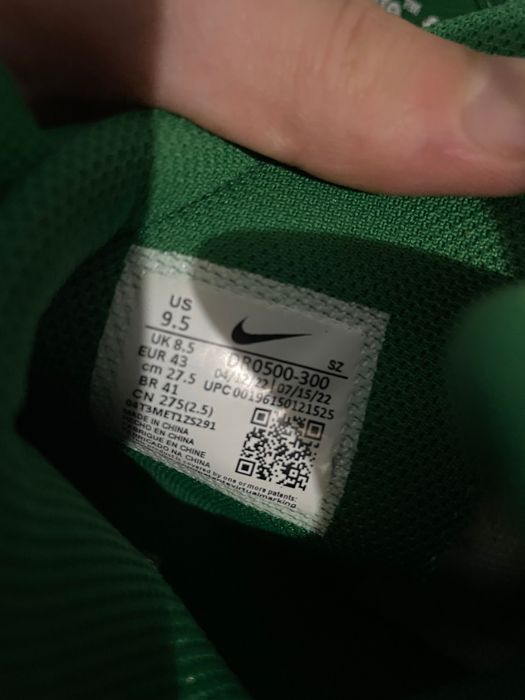 Nike Air Force 1 Mid Off White, Verde, Mărimea 43