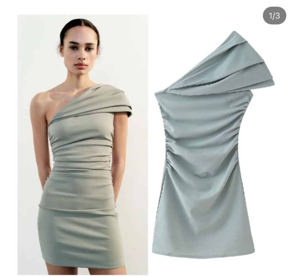 Рокля zara S размер