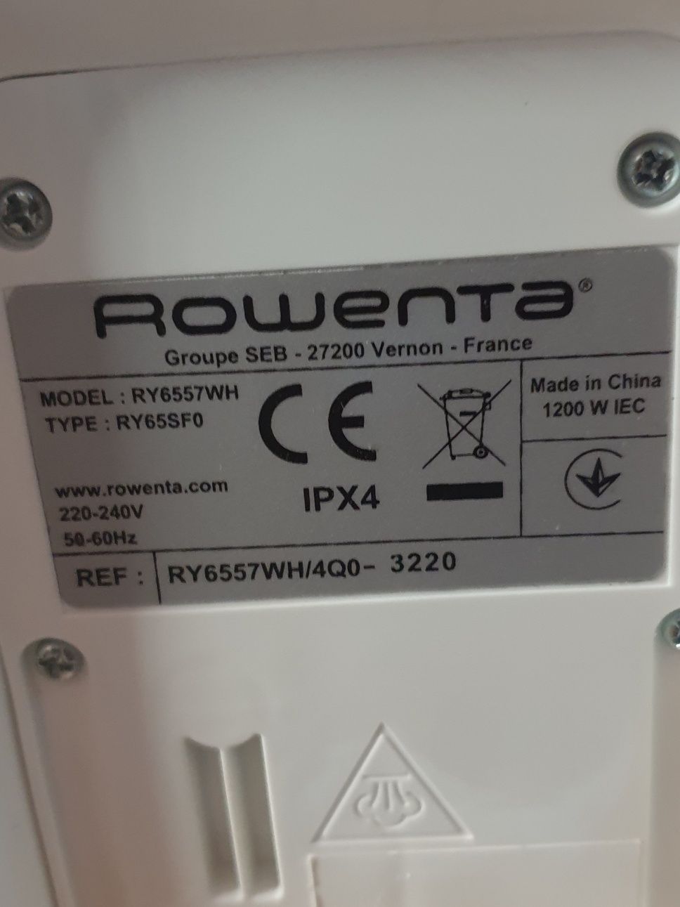 Mop cu abur ROWENTA Steam Power RY6557WH