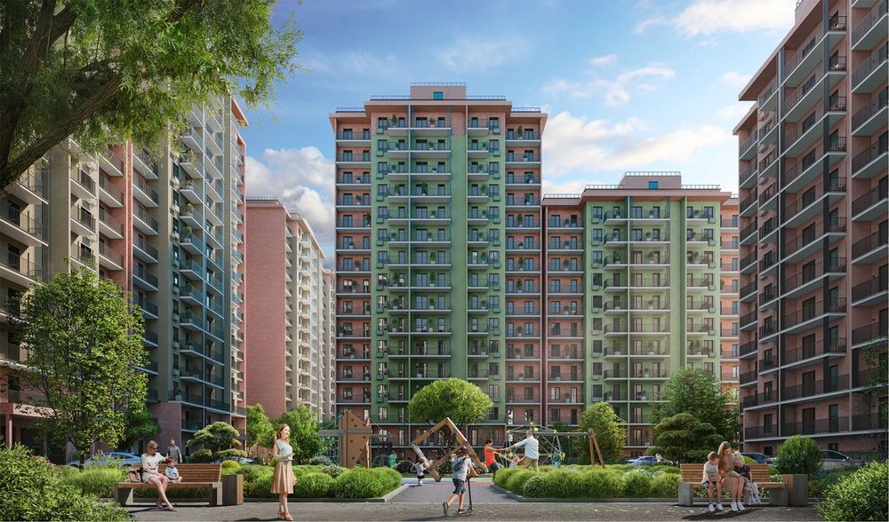 Assalom Sohil от Golden House квартира 3х комнатная