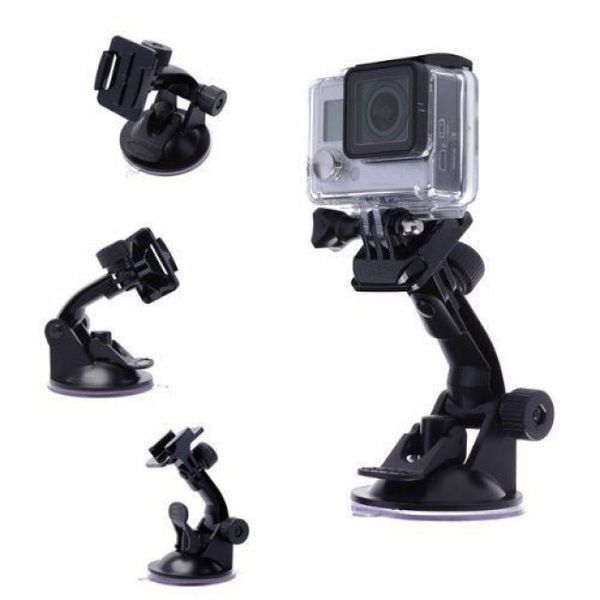Вакуум стойка за кола/стъкло за екшън камери GoPro
