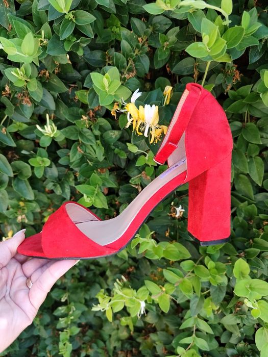 Sandale din catifea Nr 40