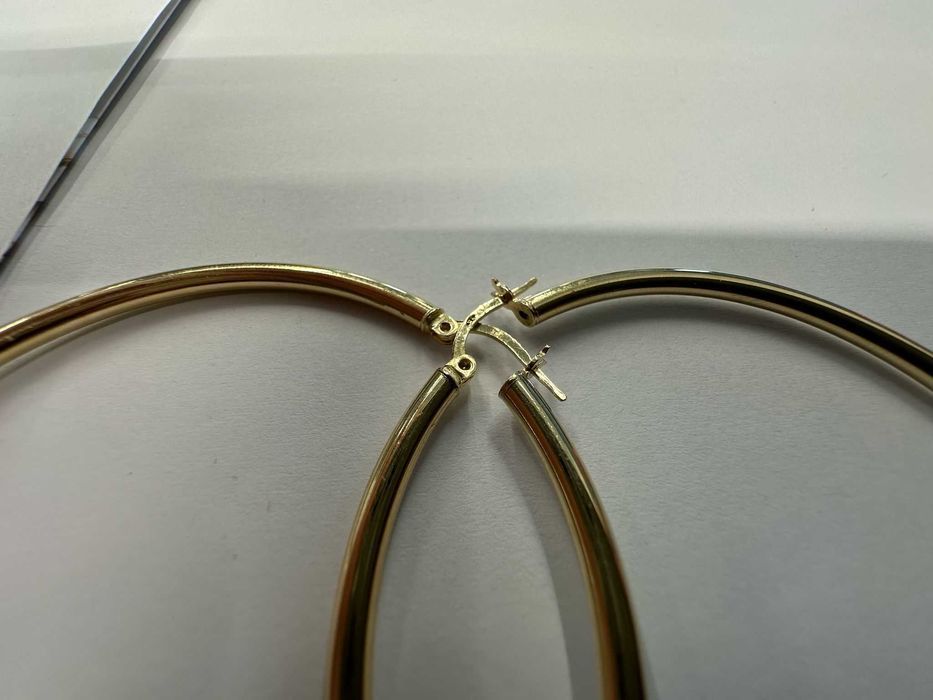 Cercei aur 14K 6.46G (Iulius Mall)(B-4702)  2 ani garantie