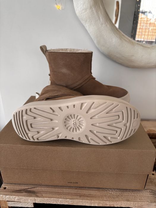 UGG Апрески W Classic Boom Boot 1104613 -кафяв