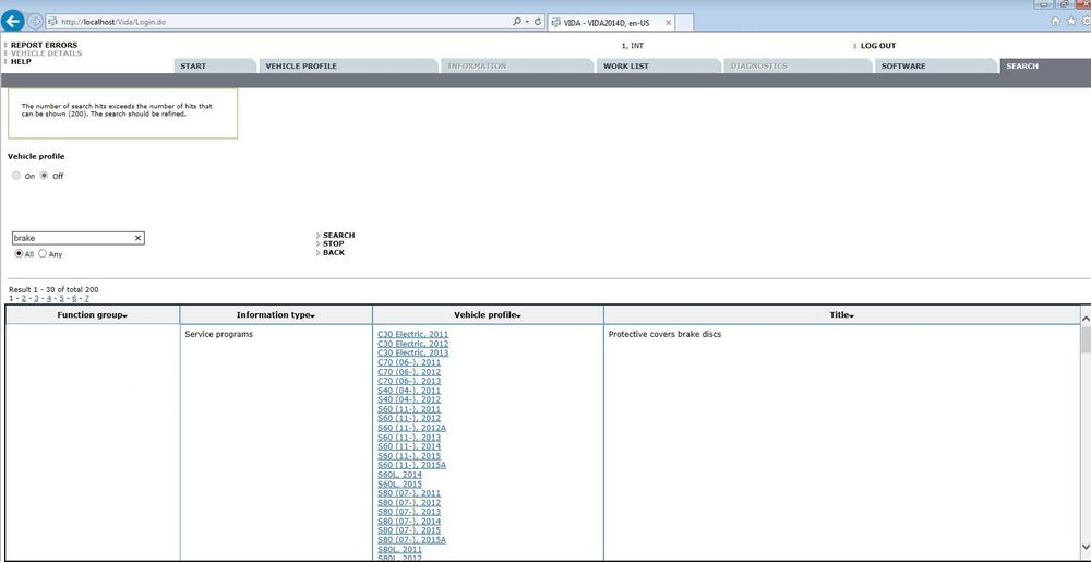 Instalare diagnoza Volvo VIDA 2014D+EWD 2014D scheme electrice