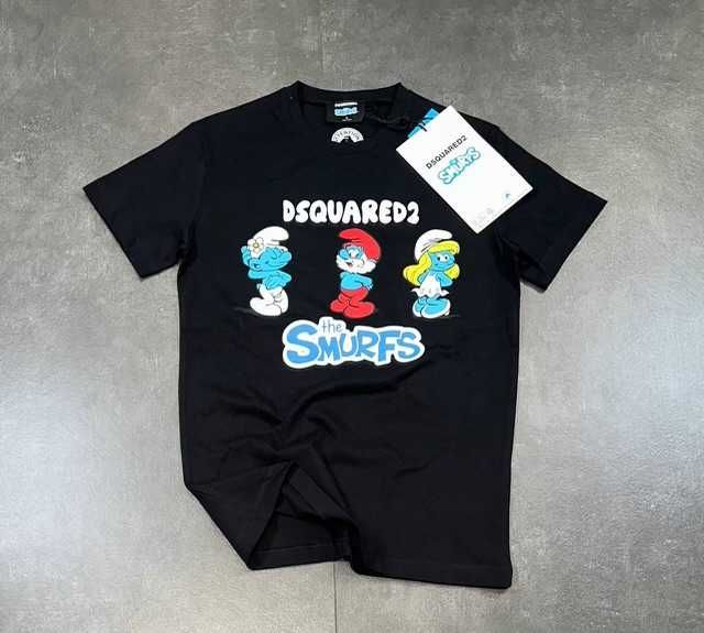 Мъжка тениска Dsquared2 Smurf - S, M, L, XL, 2XL