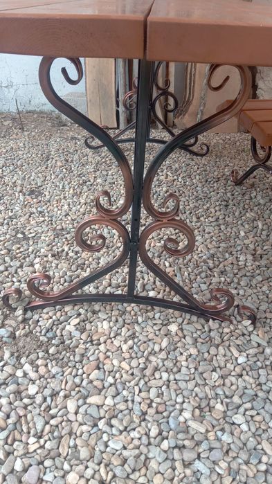 Picioare Banca Gradina set 2 buc