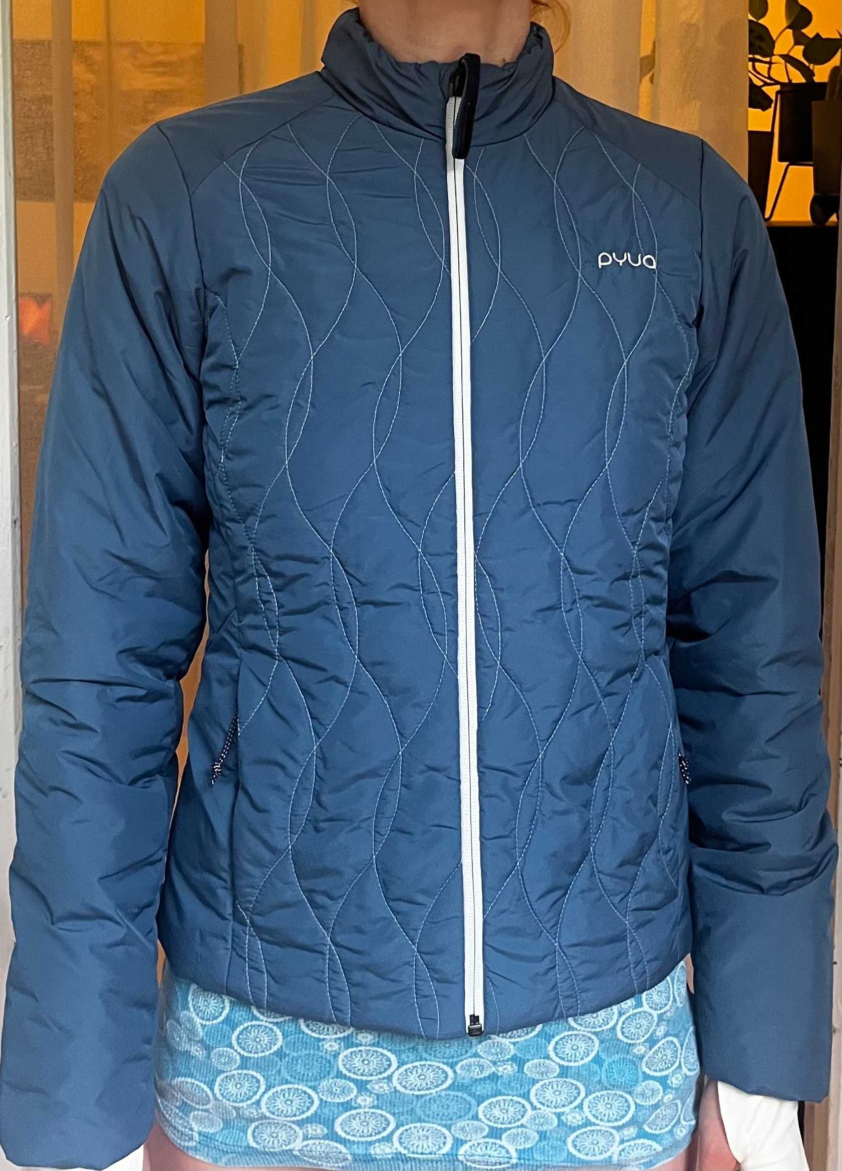 Geaca femei Pyua Sheen XS, stellar blue, noua, etichete, sac transport