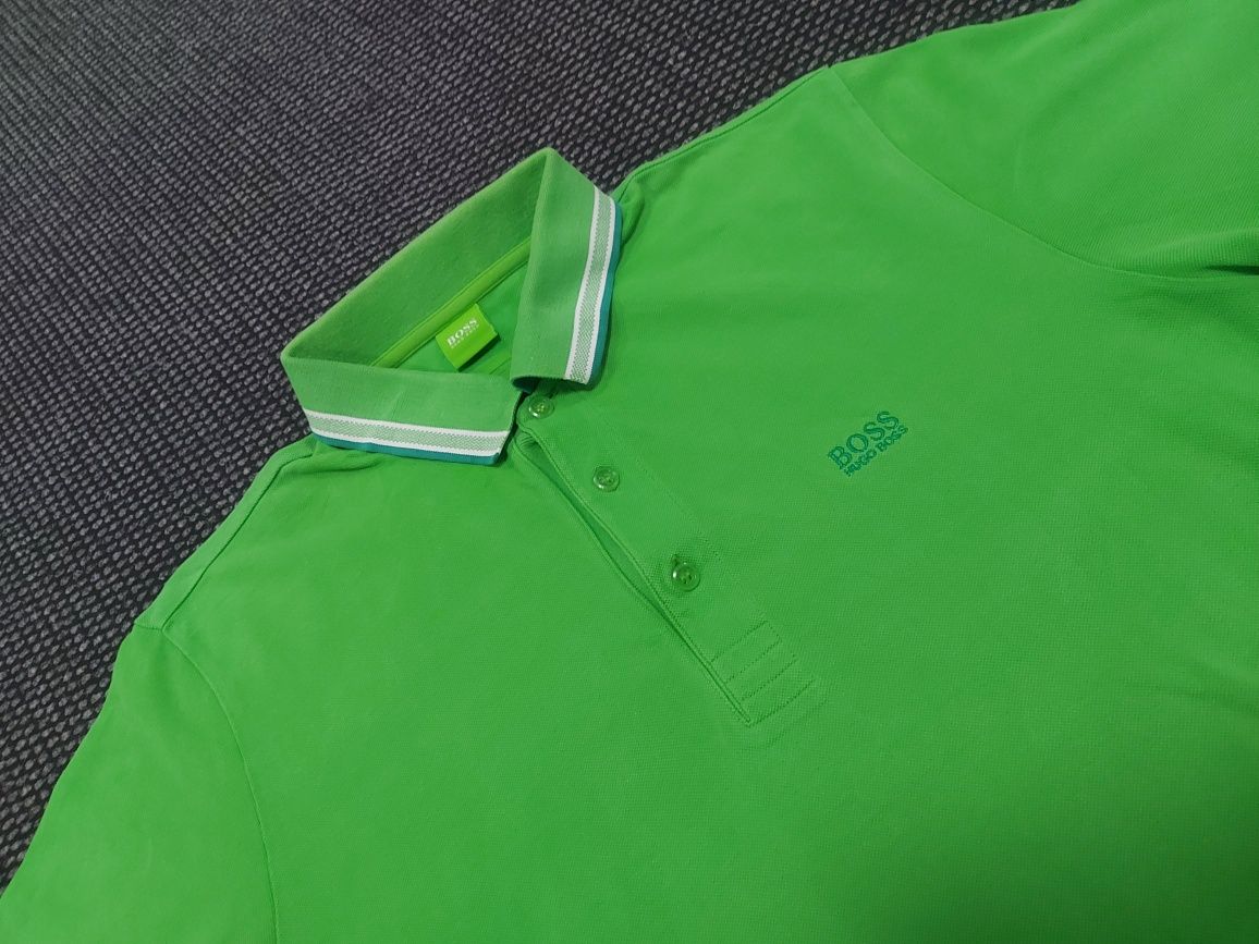 Hugo boss paddy тениска с яка L размер