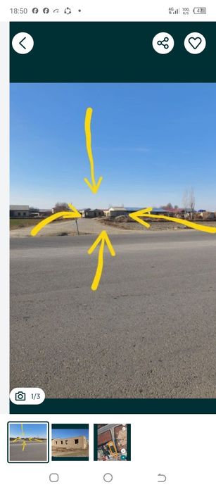 Uchastka yangi yo' l yoqasida biznes uchun qulay