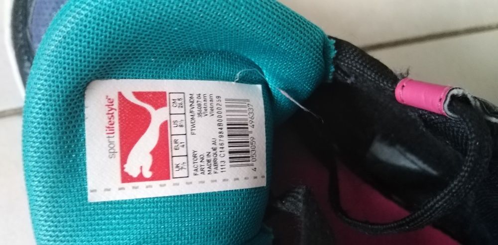 Vand adidasi PUMA ,produs de calitate,in statre buna,IMPORT.mar.41