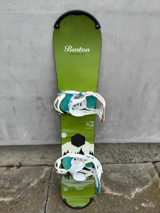 Placa snowboard Burton Cruzer 145cm +legaturi Salomon