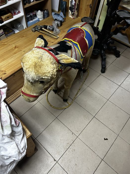 Cal balansoar vintage anii 60 – 70, piesa de colectie autentica