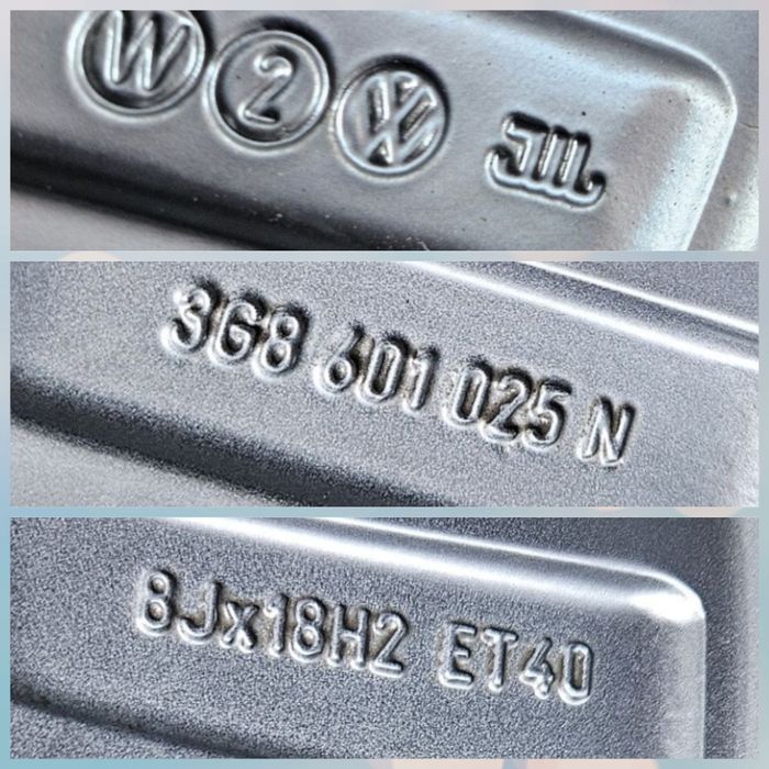 Jante VW Arteon Passat B8 echip iarnă R line 245 45 18 Conti DOT2023