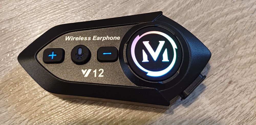 Casca moto wireless cu fm