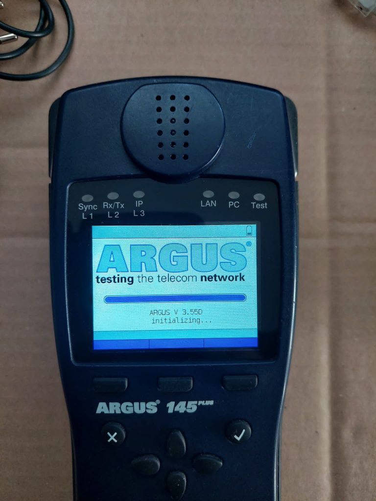 Tester telecomunicații funcție TDR  argus 145 PLUS