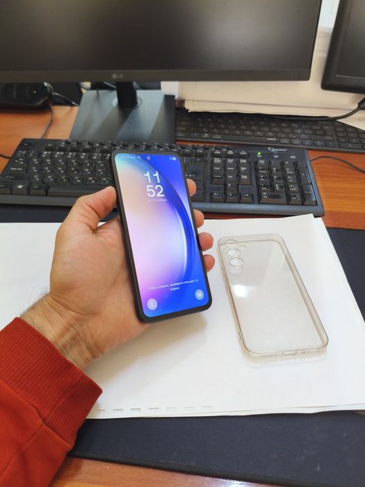 Samsung A54 5G 8/128gb(2024)ideal ochilmagan usta kurmagan aybi yuq