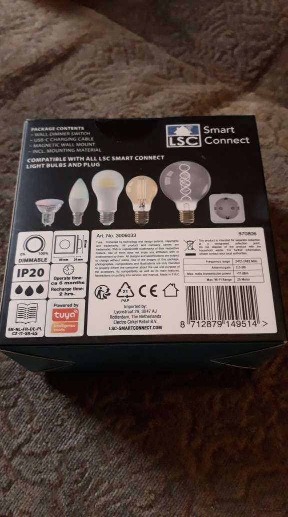 Smart dimmer switch, LSC smart connect wifi 2.4 ghz