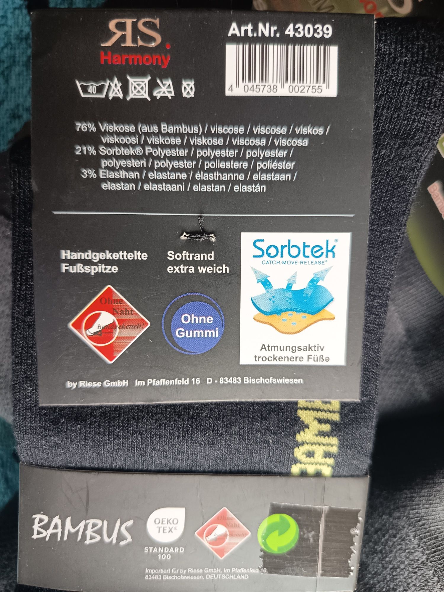 Șosete din Bambus