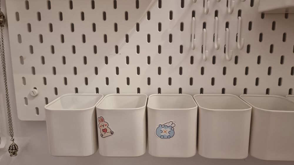 Panou IKEA Skadis, 76x56 cm, multiple accesorii