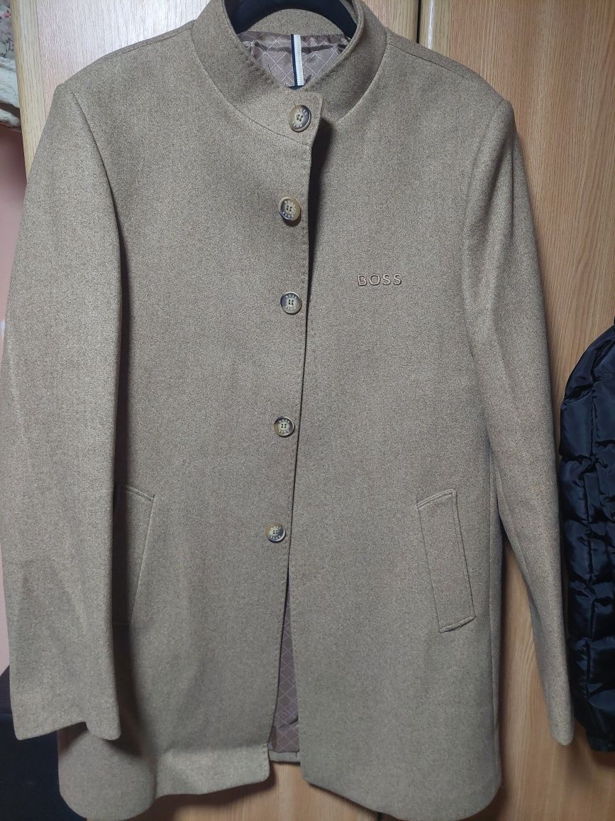 Palton casmir crem