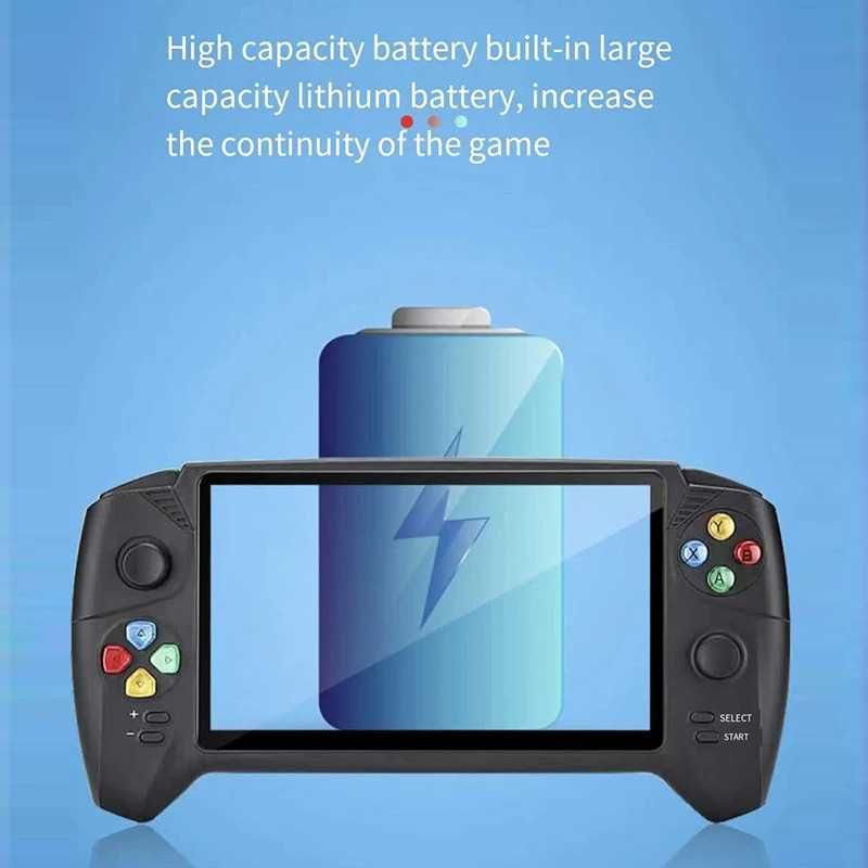 Преносима игра STELS, Smart Technology, HDMI, 7.0 инча, 17400 игри