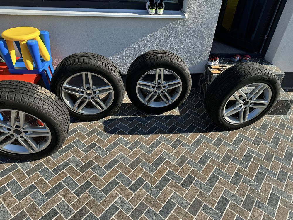 Jante cu anvelope pirelli 17