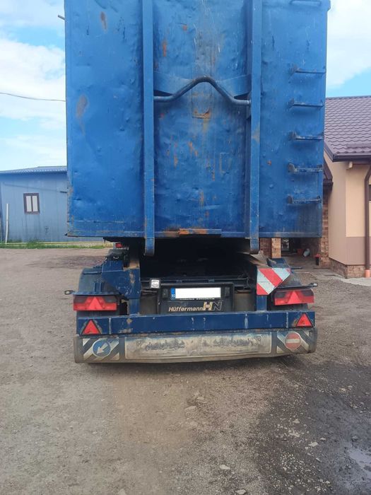 Camion abrollkipper Scania G 440  si remorca HUEFFERMANN