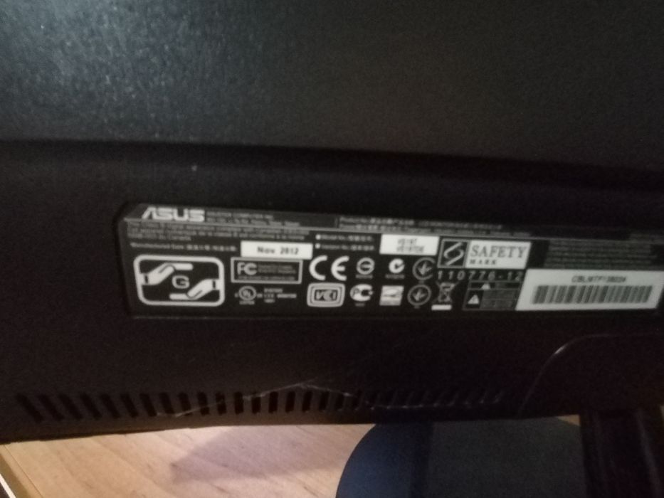 Monitor led-tv Asus display HD de 19"