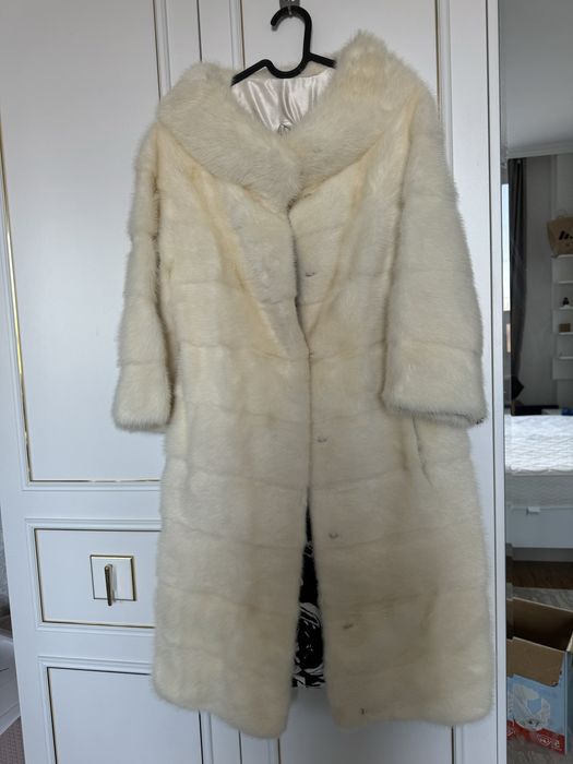 Норковая шуба до колен