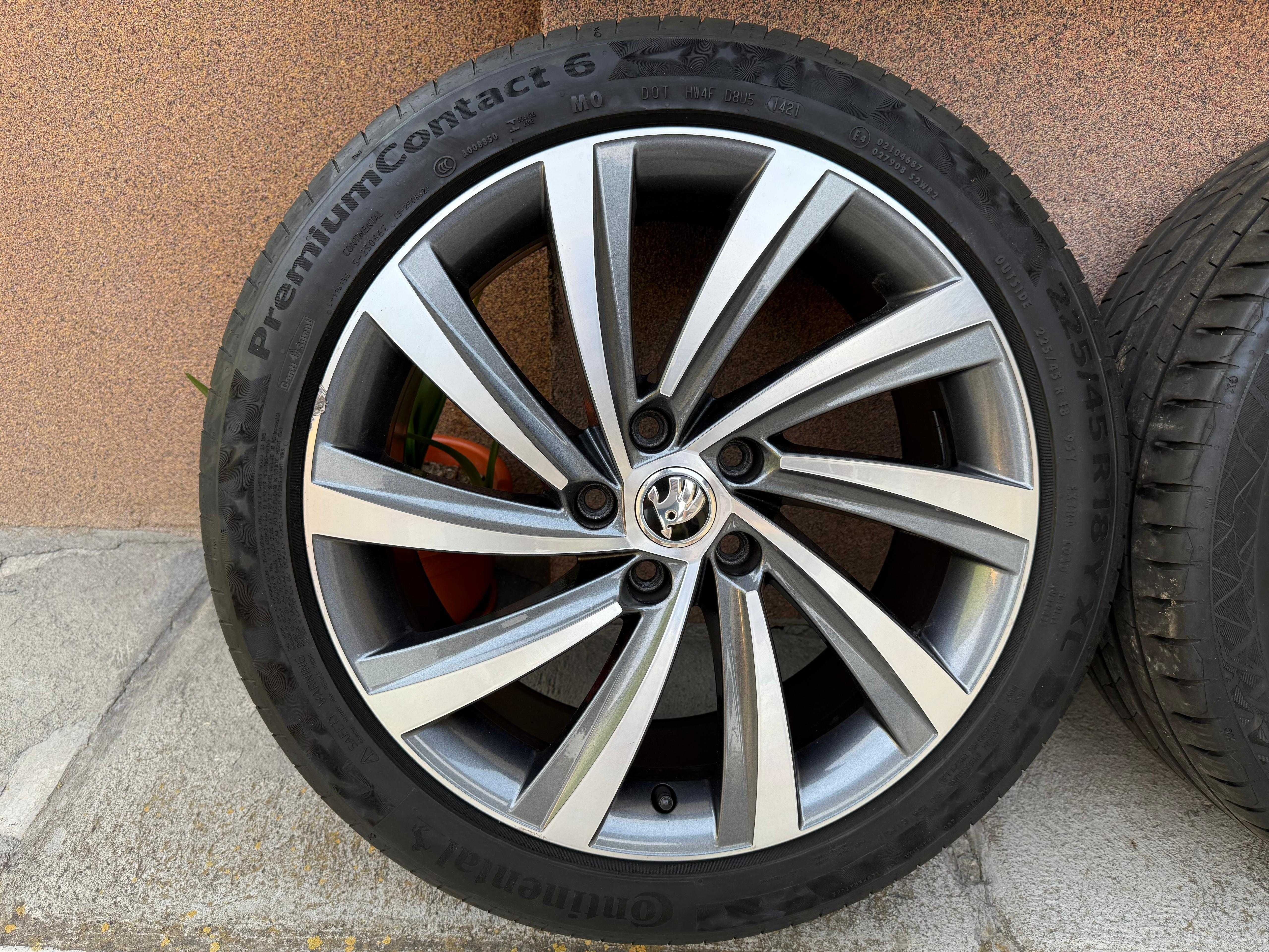Jante Perseus originale Skoda 5 x 112 7,5x18 et 48