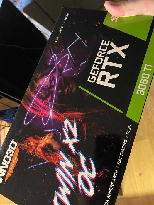 Inno3d Geforce Rtx™ 3060 TI Twin X2 8gig