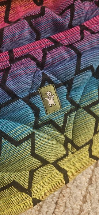 Marsupiu Lenny Lamb RAINBOW STARS DARK