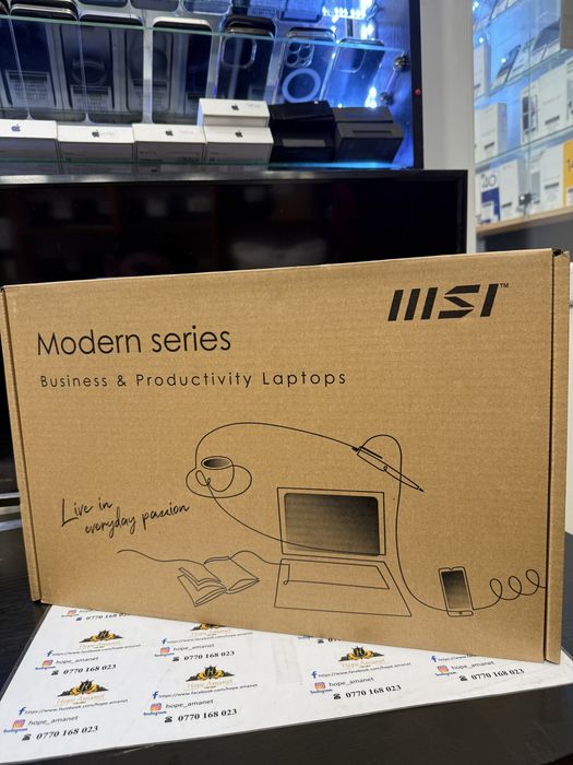 Hope Amanet P7 Laptop Msi Modern Amd Ryzen 5-7430u