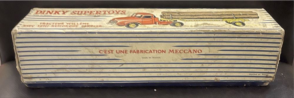 Super jucărie Camion Dinky 897 cu semiremorcă