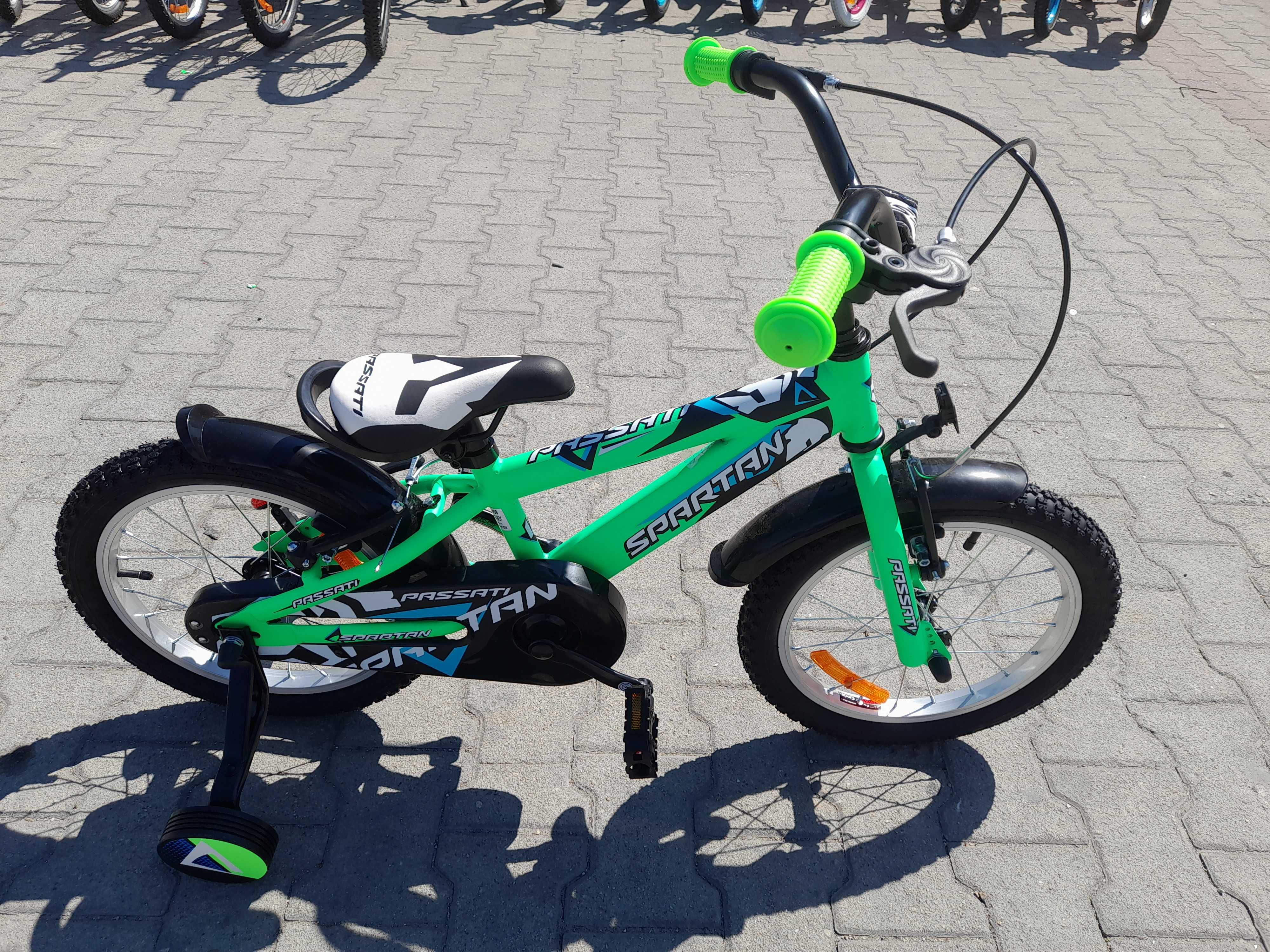 PASSATI Детско колело 16" SPARTAN зелен