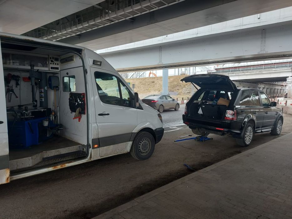Выездной шиномонтаж. Мобильный шиномонтаж на выезд