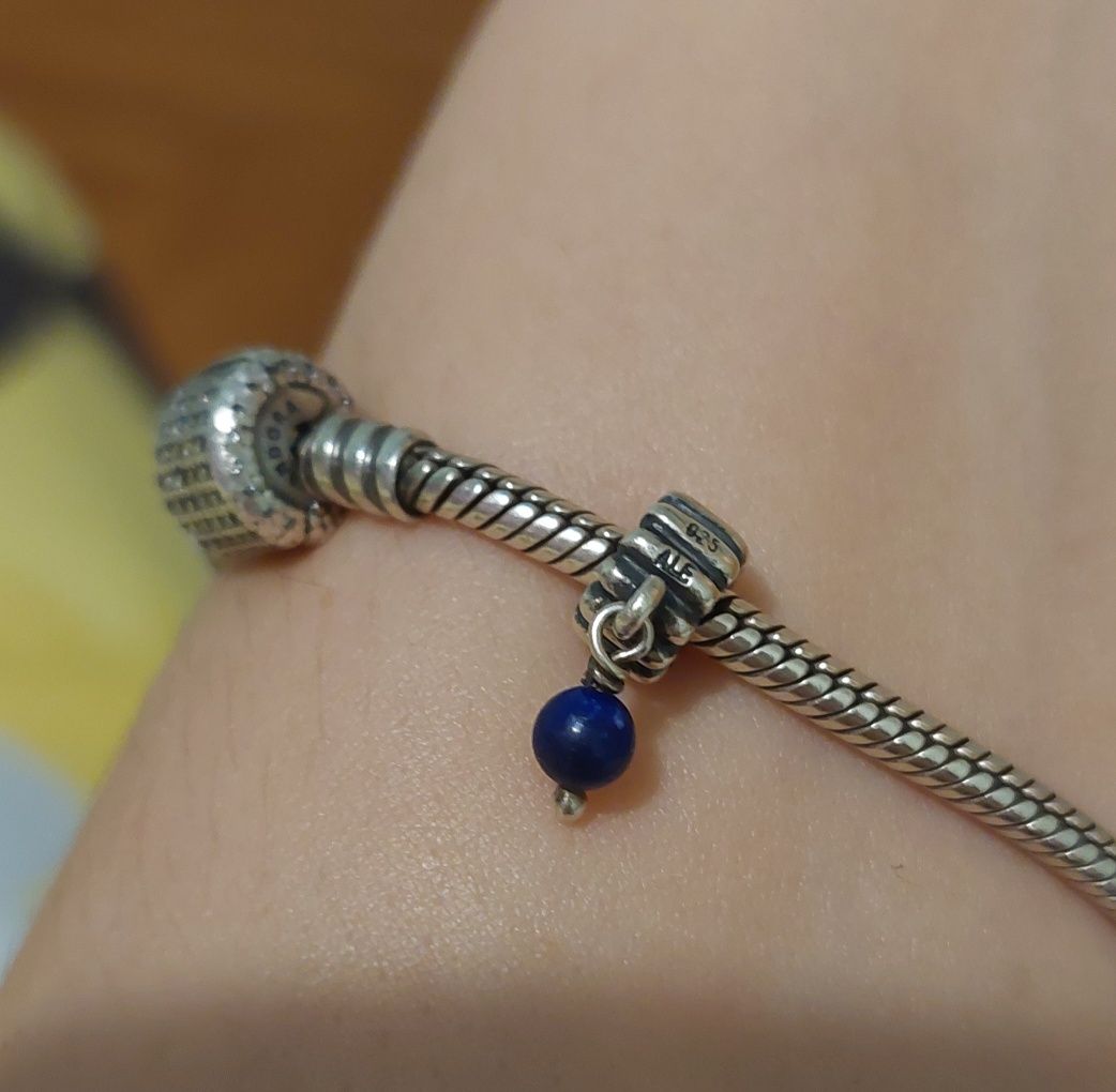 Lapis lazuli dangle Pandora