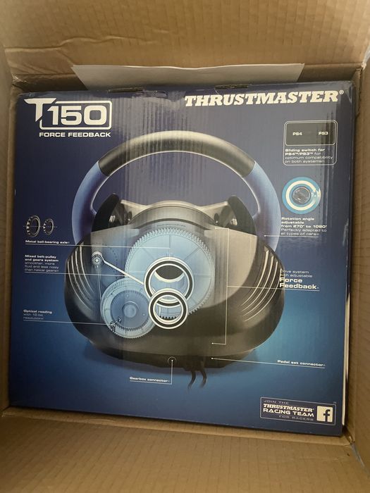 Thrustmaster T150 Force Feedback чисто НОВ