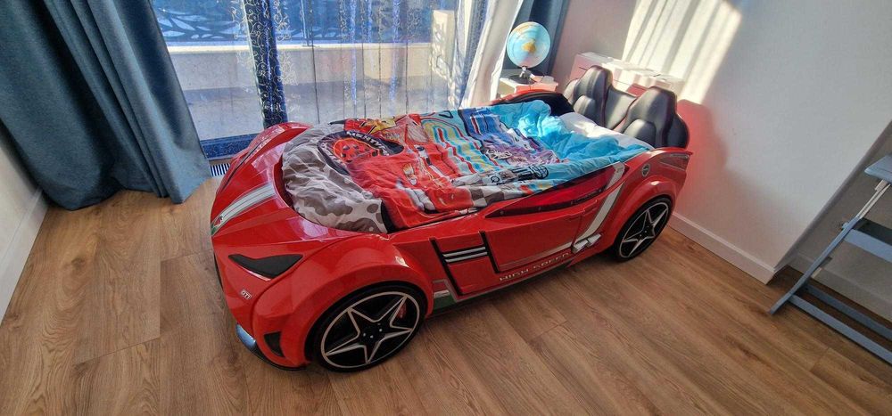 Детско легло-кола GTE чилек с матрак