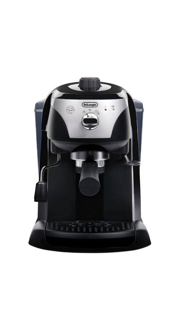 Espressor manual De'Longhi EC221.B, 15 Bar, 1 l, dispozitiv spumare,