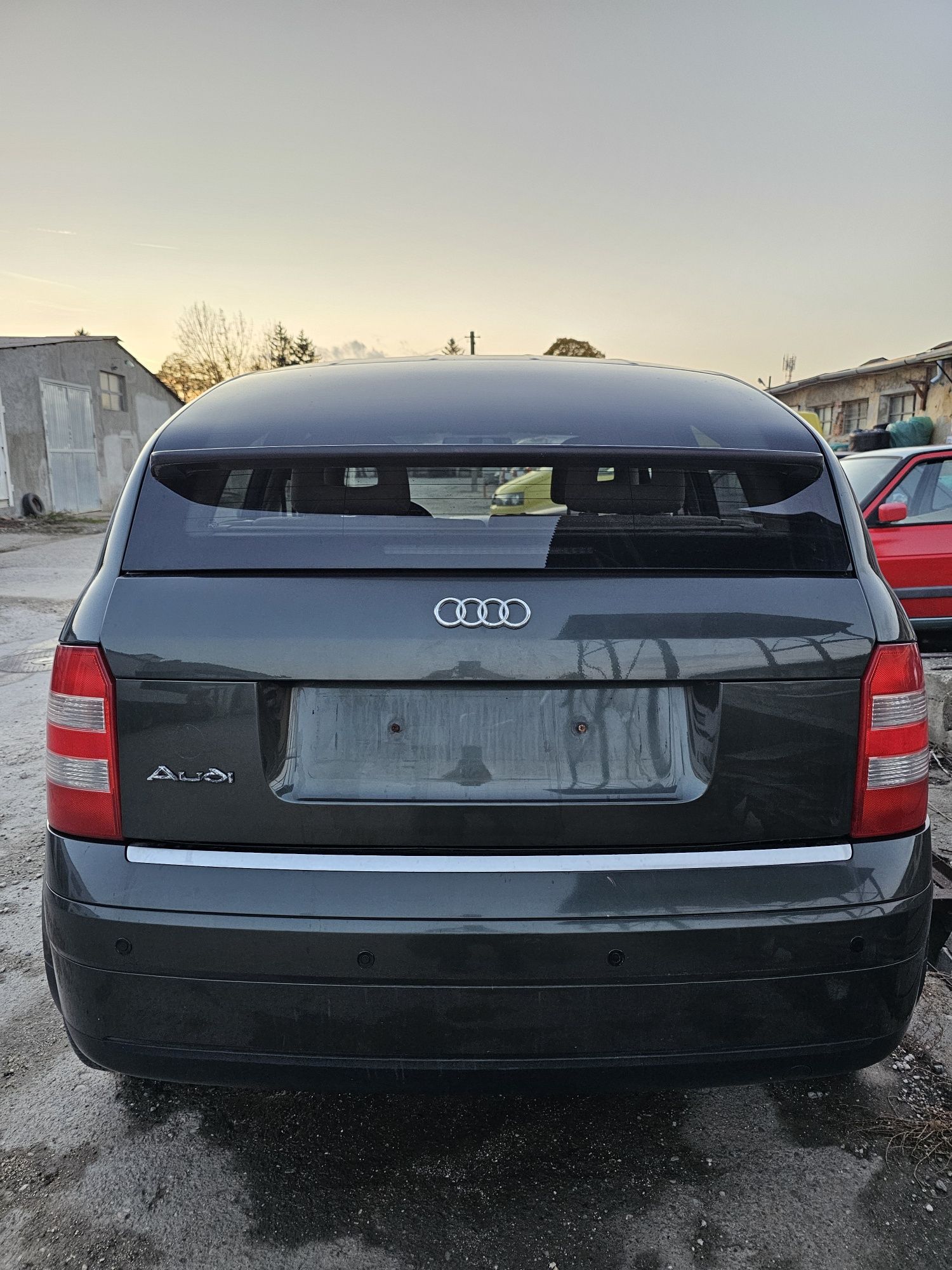 Haion Audi A2 complet LZ6S Pinien green